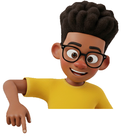 Person pointing to a call-to-action for Break Concepts, a Nairobi-based creative agency offering web and graphic design services